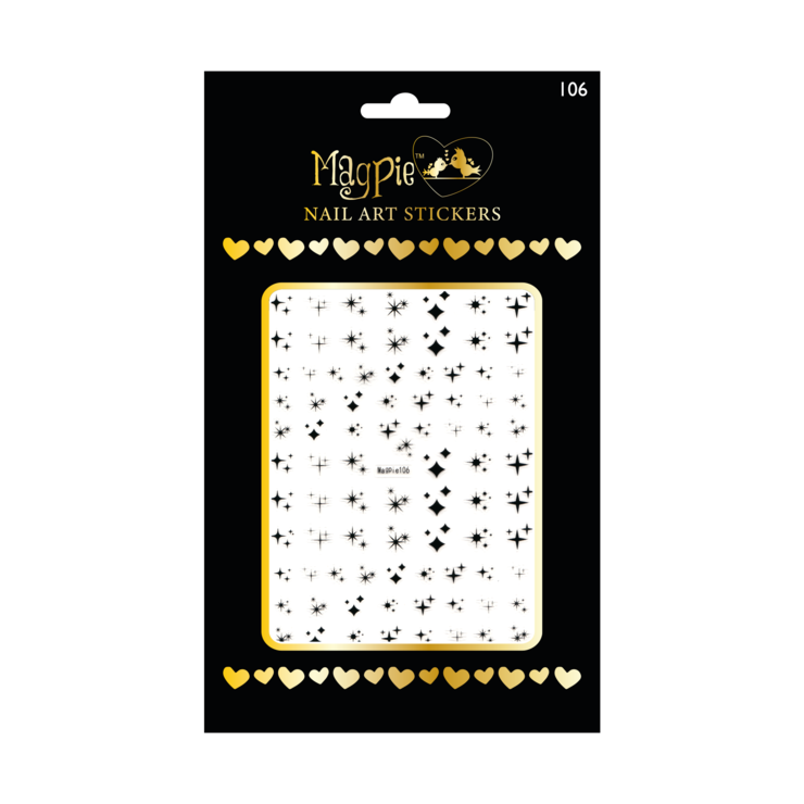 Sticker 106 - Star Bursts (Multiple Colors)
